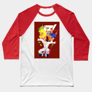 Snow Leopard Baseball T-Shirt